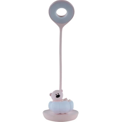Настільна лампа LED з акумулятором Cloudy Bear, рожевий K24-493-2-2 Kite