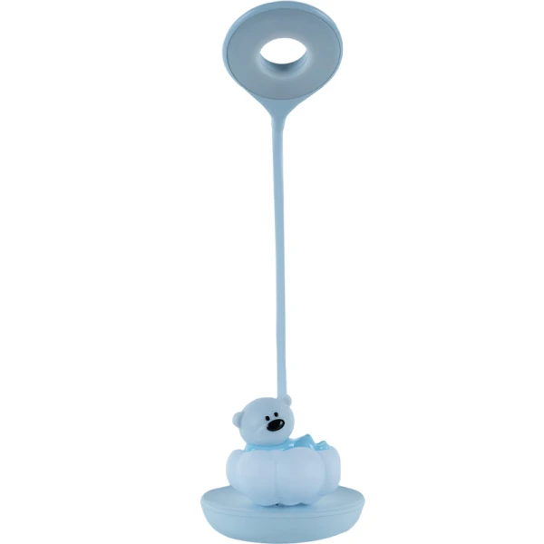Настільна лампа LED з акумулятором Cloudy Bear, блакитний K24-493-2-3 Kite