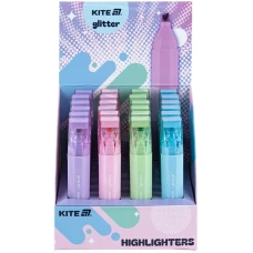 Маркер Highlighter, Kite Creative Glitter, K24-1146