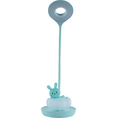 Настільна лампа LED з акумулятором Cloudy Bunny, зелений K24-493-1-4 Kite