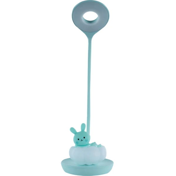 Настільна лампа LED з акумулятором Cloudy Bunny, зелений K24-493-1-4 Kite