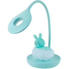 Настільна лампа LED з акумулятором Cloudy Bunny, зелений K24-493-1-4 Kite