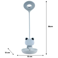 Настільна лампа LED з акумулятором Froggy, білий K24-492-3-1 Kite