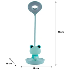 Настільна лампа LED з акумулятором Froggy, зелений K24-492-3-4 Kite