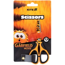 Ножиці дитячі з гум. вставками, малюнок на лезах, 13см. Garfield GF25-148 Kite