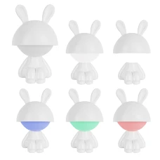 Світильник-нічник LED з акумулятором Cute Bunny, білий K25-316-1-1 Kite