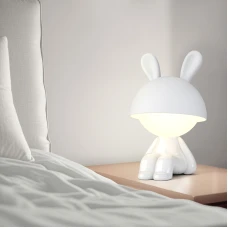 Світильник-нічник LED з акумулятором Cute Bunny, білий K25-316-1-1 Kite