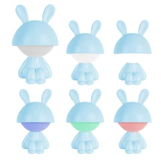 Світильник-нічник LED з акумулятором Cute Bunny, блакитний K25-316-1-3 Kite