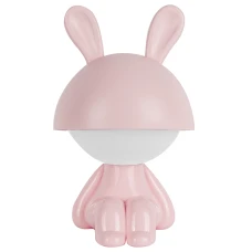 Світильник-нічник LED з акумулятором Cute Bunny, рожевий K25-316-1-2 Kite