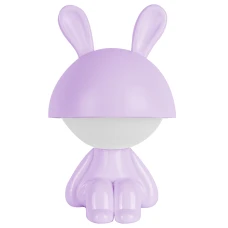 Світильник-нічник LED з акумулятором Cute Bunny, фіолетовий K25-316-1-5 Kite