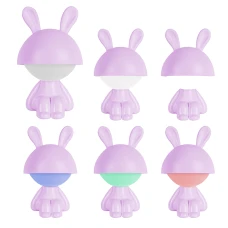 Світильник-нічник LED з акумулятором Cute Bunny, фіолетовий K25-316-1-5 Kite