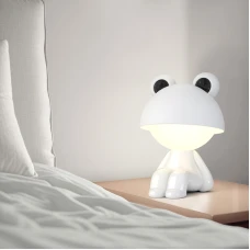 Світильник-нічник LED з акумулятором Cute Froggy, білий K25-316-3-1 Kite