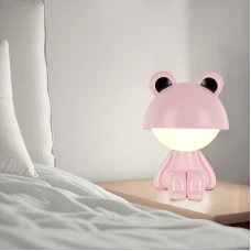Світильник-нічник LED з акумулятором Cute Froggy, рожевий K25-316-3-2 Kite