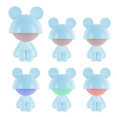 Світильник-нічник LED з акумулятором Cute Mouse, блакитний K25-316-2-3 Kite