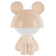 Світильник-нічник LED з акумулятором Cute Mouse, персиковий K25-316-2-4 Kite
