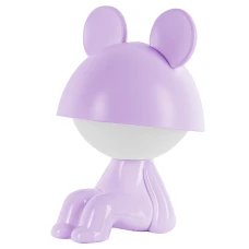 Світильник-нічник LED з акумулятором Cute Mouse, фіолетовий K25-316-2-5 Kite