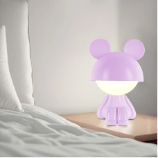 Світильник-нічник LED з акумулятором Cute Mouse, фіолетовий K25-316-2-5 Kite