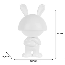 Світильник-нічник LED з акумулятором Dreamy Bunny, білий K25-315-1-1 Kite