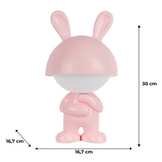 Світильник-нічник LED з акумулятором Dreamy Bunny, рожевий K25-315-1-2 Kite