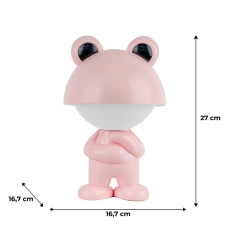 Світильник-нічник LED з акумулятором Dreamy Froggy, рожевий K25-315-3-2 Kite