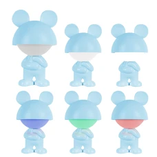 Світильник-нічник LED з акумулятором Dreamy Mouse, блакитний K25-315-2-3 Kite