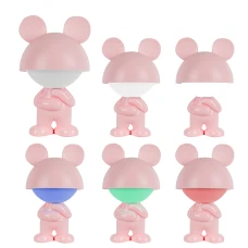 Світильник-нічник LED з акумулятором Dreamy Mouse, рожевий K25-315-2-2 Kite