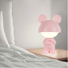 Світильник-нічник LED з акумулятором Dreamy Mouse, рожевий K25-315-2-2 Kite