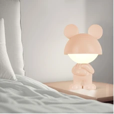 Світильник-нічник LED з акумулятором Dreamy Mouse, персиковий K25-315-2-4 Kite