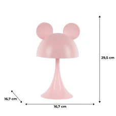 Світильник-нічник LED з акумулятором Simple Mouse, рожевий K25-317-2-2 Kite