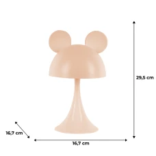 Світильник-нічник LED з акумулятором Simple Mouse, персиковий K25-317-2-4 Kite