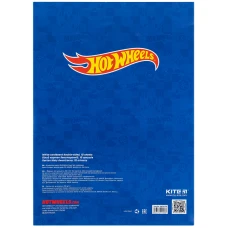 Картон білий двостор. (10арк) A4 Hot Wheels HW24-254 Kite
