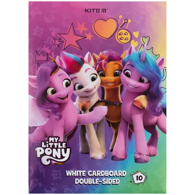 Картон білий двостор. (10арк) A4 My Little Pony LP24-254 Kite