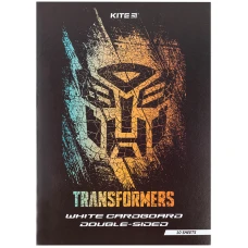 Картон білий двостор. (10арк) A4 Transformers TF24-254 Kite