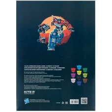 Картон кольоровий двостор. (10арк/10кол), А4 Transformers TF24-255 Kite