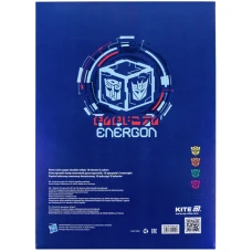 Папір кольоровий неон. (10арк/5кол) А4 Transformers TF24-252 Kite