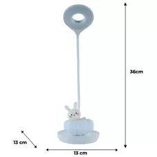 Настільна лампа LED з акумулятором Cloudy Bunny, білий K24-493-1-1 Kite