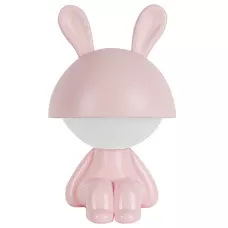 Світильник-нічник LED з акумулятором Cute Bunny, рожевий K25-316-1-2 Kite