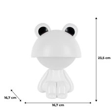 Світильник-нічник LED з акумулятором Cute Froggy, білий K25-316-3-1 Kite