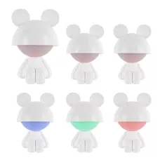 Світильник-нічник LED з акумулятором Cute Mouse, білий K25-316-2-1 Kite