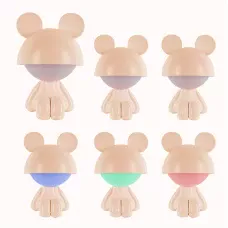 Світильник-нічник LED з акумулятором Cute Mouse, персиковий K25-316-2-4 Kite