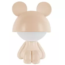 Світильник-нічник LED з акумулятором Cute Mouse, персиковий K25-316-2-4 Kite