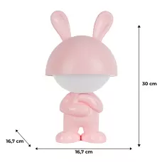 Світильник-нічник LED з акумулятором Dreamy Bunny, рожевий K25-315-1-2 Kite
