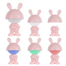 Світильник-нічник LED з акумулятором Dreamy Bunny, рожевий K25-315-1-2 Kite