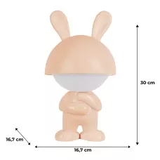 Світильник-нічник LED з акумулятором Dreamy Bunny, персиковий K25-315-1-4 Kite