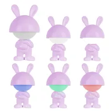 Світильник-нічник LED з акумулятором Dreamy Bunny, фіолетовий K25-315-1-5 Kite