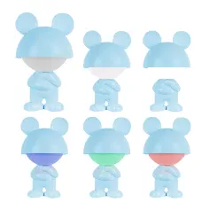 Світильник-нічник LED з акумулятором Dreamy Mouse, блакитний K25-315-2-3 Kite