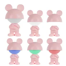 Світильник-нічник LED з акумулятором Dreamy Mouse, рожевий K25-315-2-2 Kite