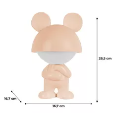 Світильник-нічник LED з акумулятором Dreamy Mouse, персиковий K25-315-2-4 Kite