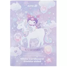 Картон білий двостор. (10арк) A4 Kuromi HK24-254-2 Kite