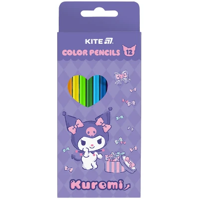 Олівці кольорові, 12 шт. Kuromi HK25-051-2 Kite